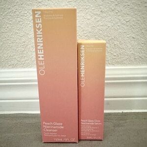 Ole Henriksen Peach Glaze Niacinamide Cleanser & Glow Serum Duo